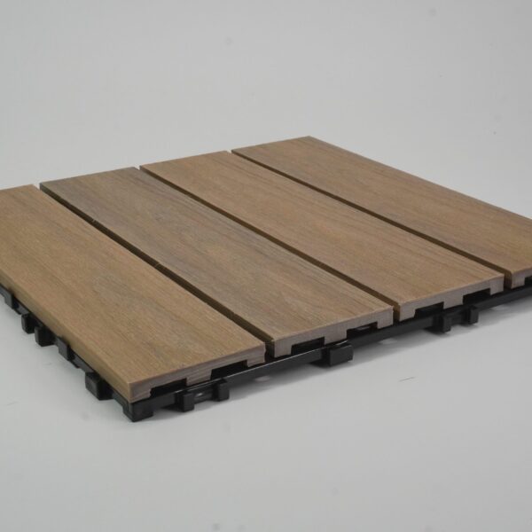 แผ่นพื้นไม้เทียมสำเร็จรูป Deck Tile รุ่น DTP-S-1